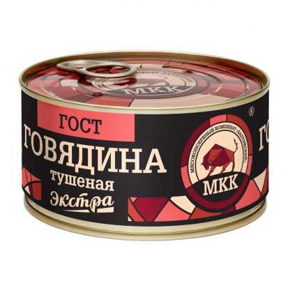 gov extra vid 1 416x416 - Говядина тушёная Экстра 325 г. МКК Балтийский