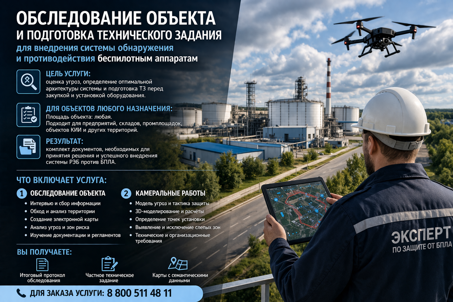 Услуга по обследованию объекта и подготовке технического задания для внедрения системы обнаружения и противодействия ffd7e3d6 b94f 4bfc 91d6 ecd0bee44a23 - Производство сухпайков