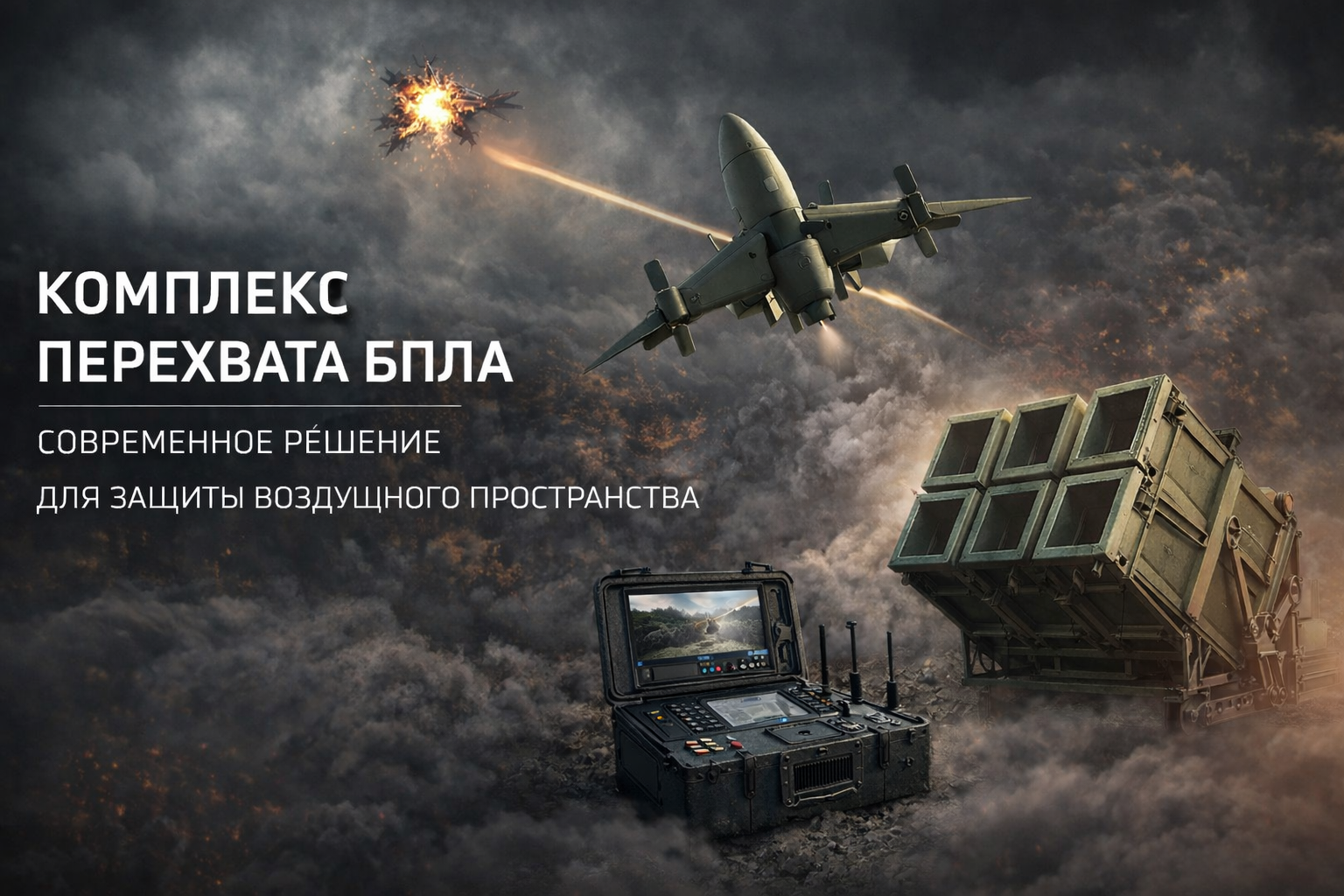 05eb11fe 37b3 4c5a 8838 f66966566c38 - Дроны перехватчики + комплекс защиты против ударных БПЛА