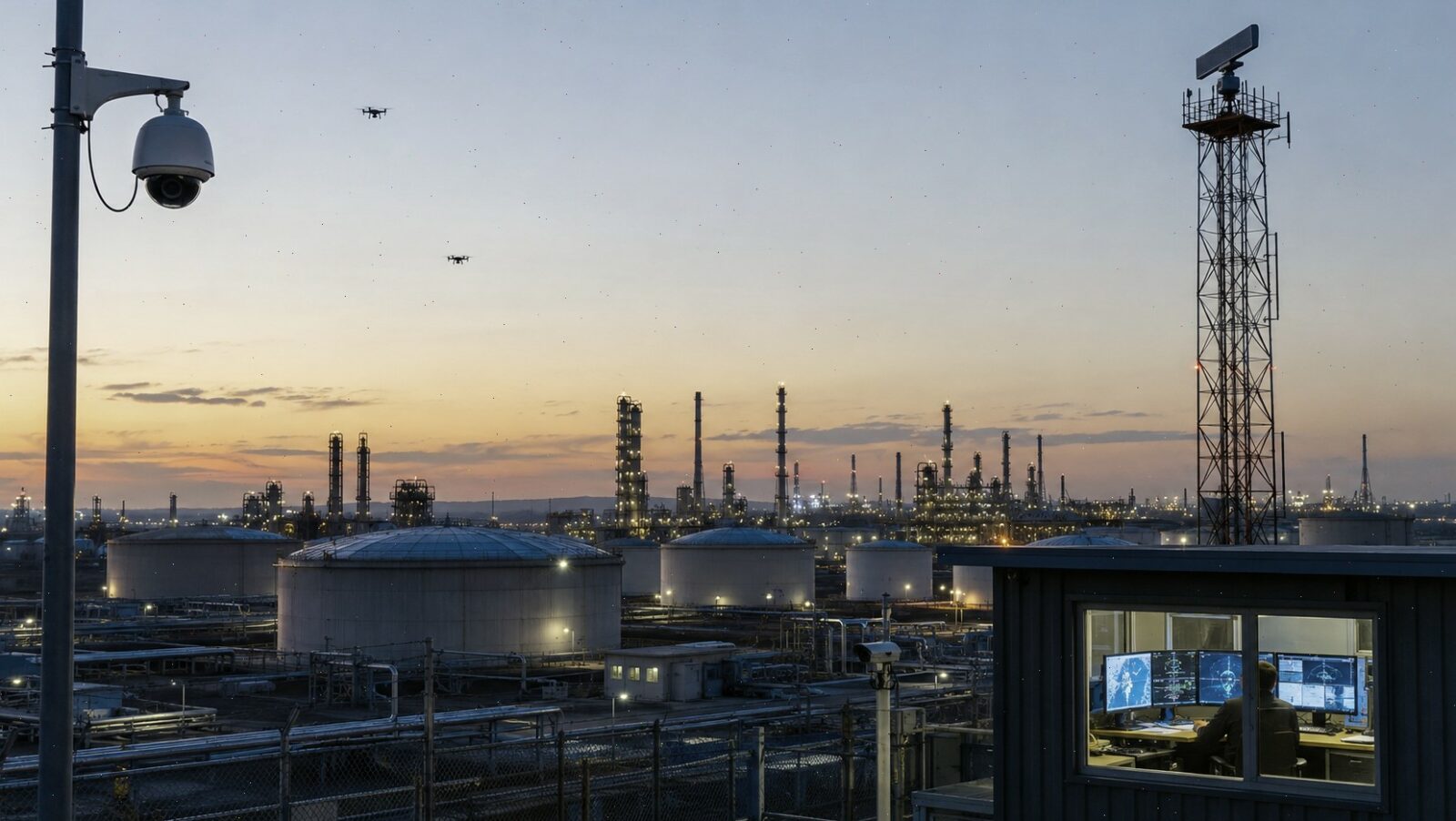 Защита НПЗ и нефтебаз от БПЛА