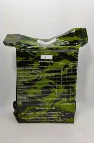 Горный 2 324x489 - Сухпайки Боевые технологии ( ИРП-Г ) Горные, 2,3 кг
