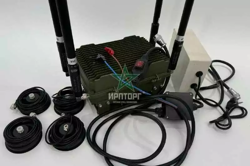 ГЕРАНЬ-4 Блокиратор дронов FPV автомобильный 200Вт 4 канала 400-1100 МГц ГЕРАНЬ-4 Блокиратор дронов FPV автомобильный 200Вт 4 канала 400-1100 МГц