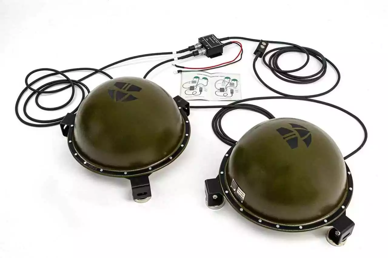 Комплексы РЭБ &laquo;ЗОНТ XL2&raquo; с двумя купольными модулями