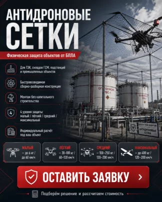 Антидроновая сетка Антидрон 338b867f 0df4 44f5 9f3f 90f6665a0f70 324x405 - Антидроновая сетка Антидрон